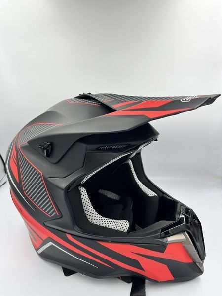 Шолом кросовий Exdrive Red 330807 фото