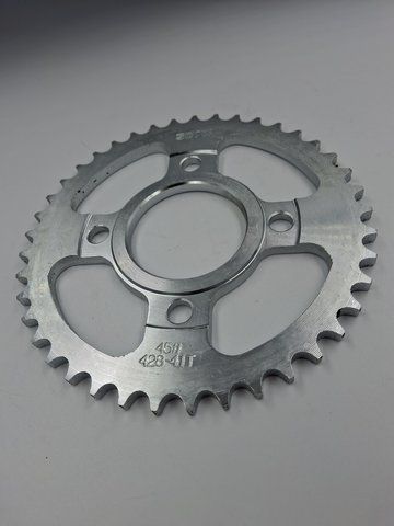 Звезда задняя на квадроцикл - 428H-41T - d=58mm (крепление 4 болта - d=90mm) 321893+ фото