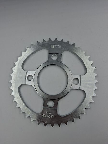 Звезда задняя на квадроцикл - 428H-41T - d=58mm (крепление 4 болта - d=90mm) 321893+ фото