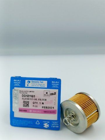 Bajaj Boxer 125,150 фільтр масла. Баджадж Боксер масляний фільтр. DD121181 324716+ фото
