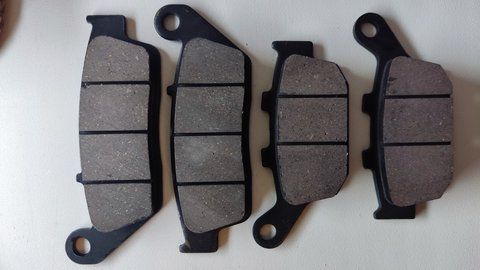 Колодки комплект Honda CBR 250 R зад+перед. аналог 21344 фото
