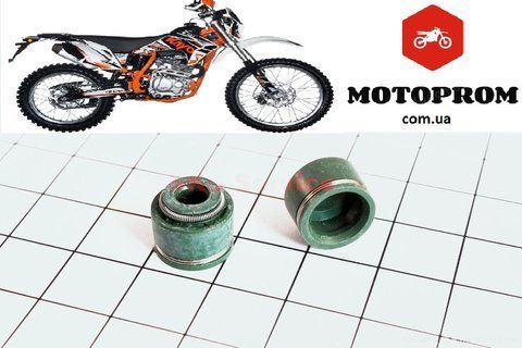 Сальники клапанов Геон к-кт 2шт Geon 150-250 cc оригинал 321080+ фото