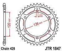 Задня зірка Geon x-road 202 задня Зірка JTR1847.48= фото