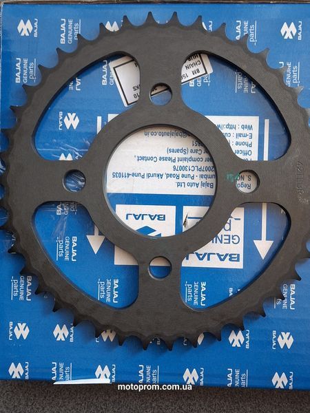 Звезда задняя на мотоцикл квадроцикл - 428H-42T - d=58mm (крепление 4 болта - d=90mm) 321868+ фото