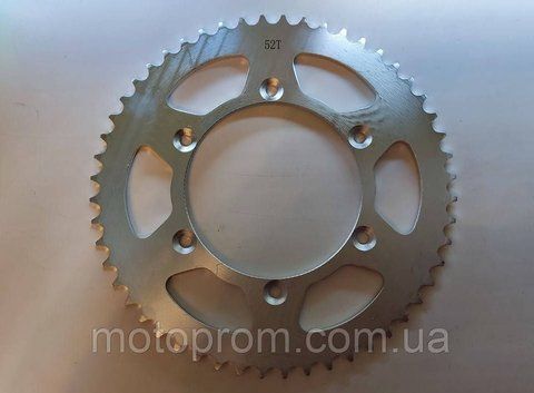 Задня зірка Geon x-road,Shineray 250 -52 зуб. 520 крок 50к+ фото